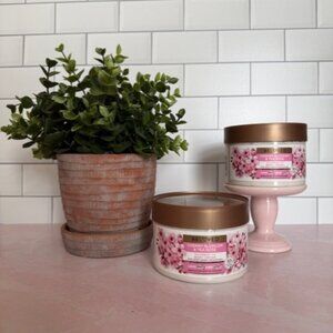 Beloved Cherry Blossom & Tea Rose VEGAN Body Cream (set of 2)Body Butter, Lotion